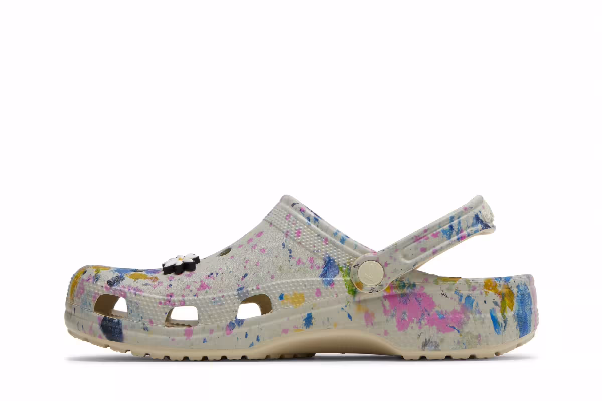 Awake NY x Crocs Classic Clog Paint Drip, view 4