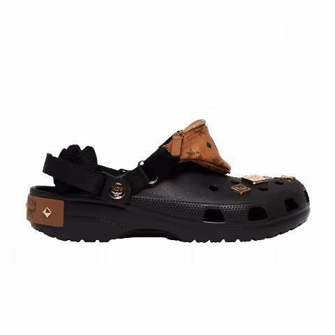 Crocs MCM x Classic Clog 'Mini Fanny Pack - Black'