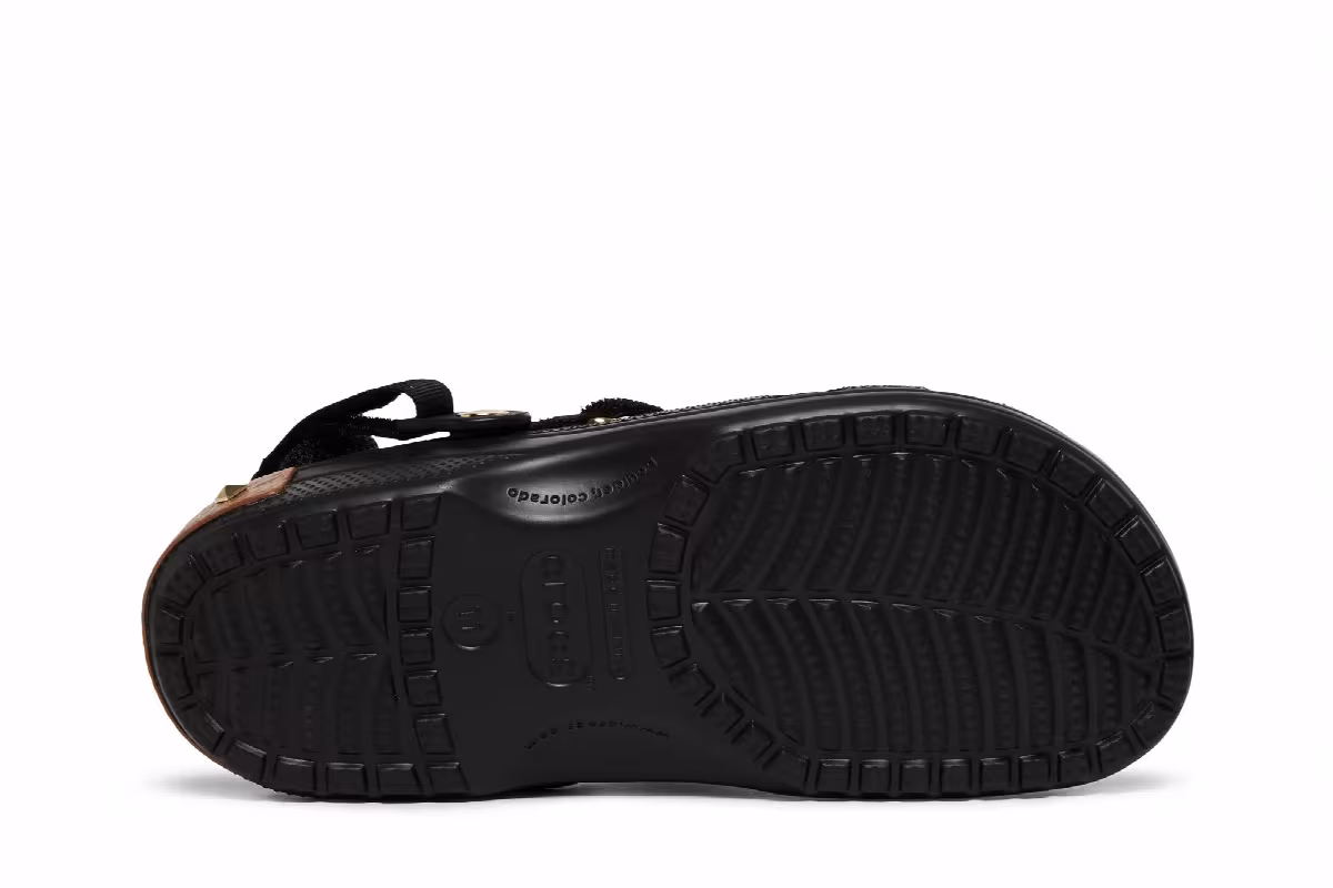 Crocs MCM x Classic Clog Mini Fanny Pack - Black, view 5