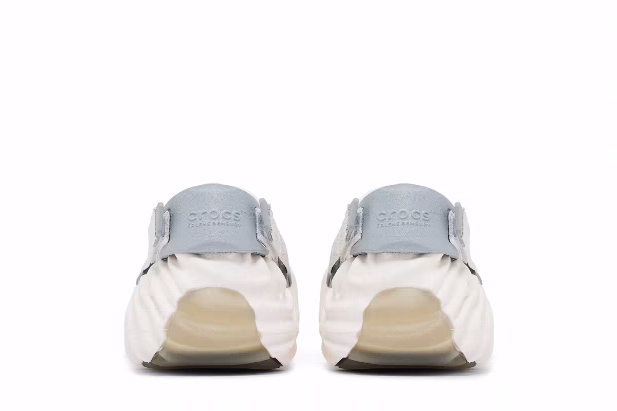 Salehe Bembury x Crocs Pollex Clog White, view 7