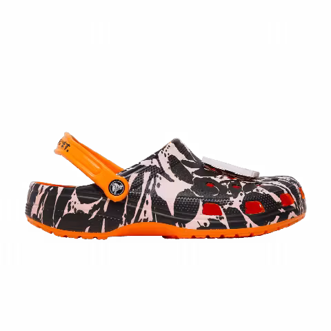 Stance x B. Thom x Crocs Classic Clog 'Floral Stencil'