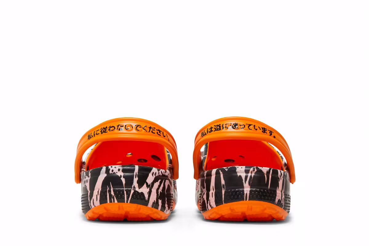 Stance x B. Thom x Crocs Classic Clog Floral Stencil, view 7