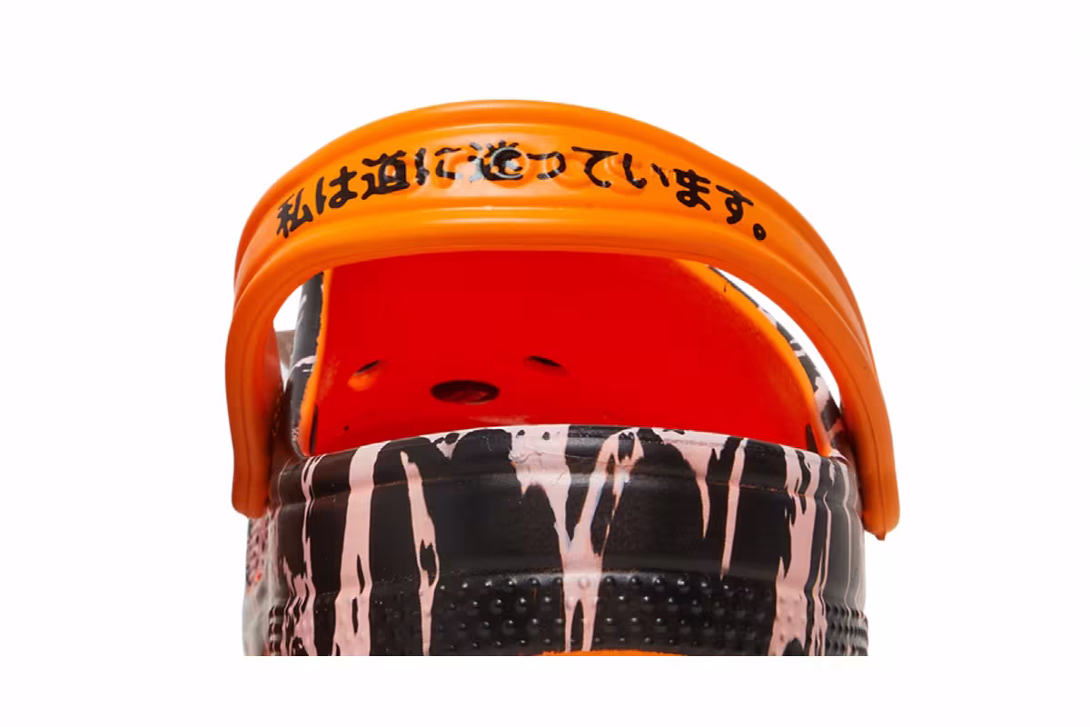 Stance x B. Thom x Crocs Classic Clog Floral Stencil, view 8