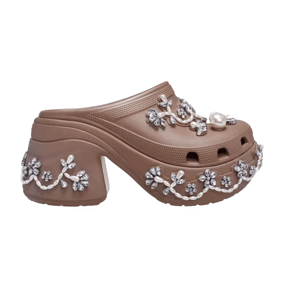 Simone Rocha x Crocs Siren Clog Latte