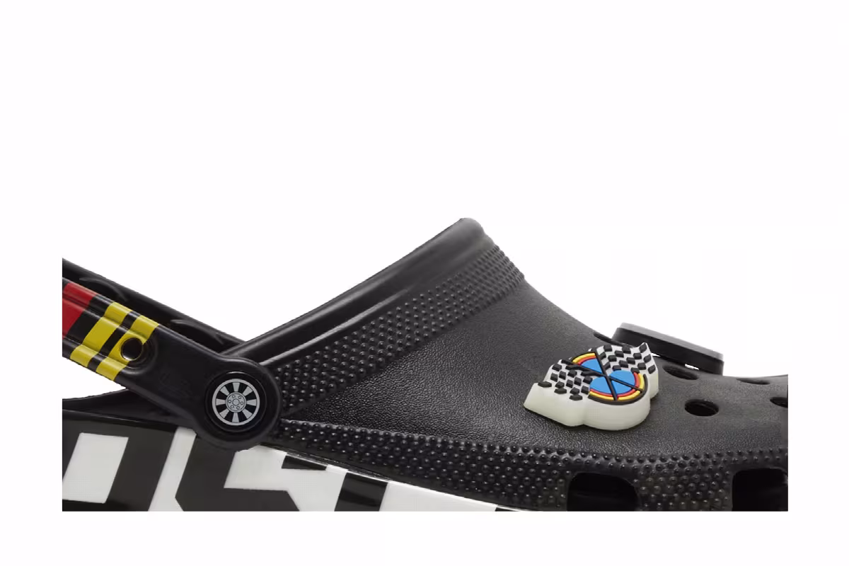Nascar x Crocs Classic Clog Black, view 3