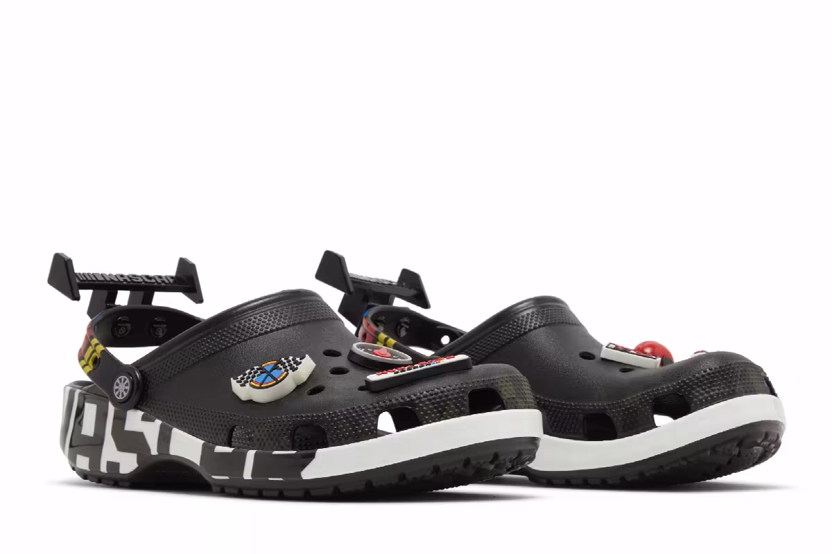 Nascar x Crocs Classic Clog Black, view 9
