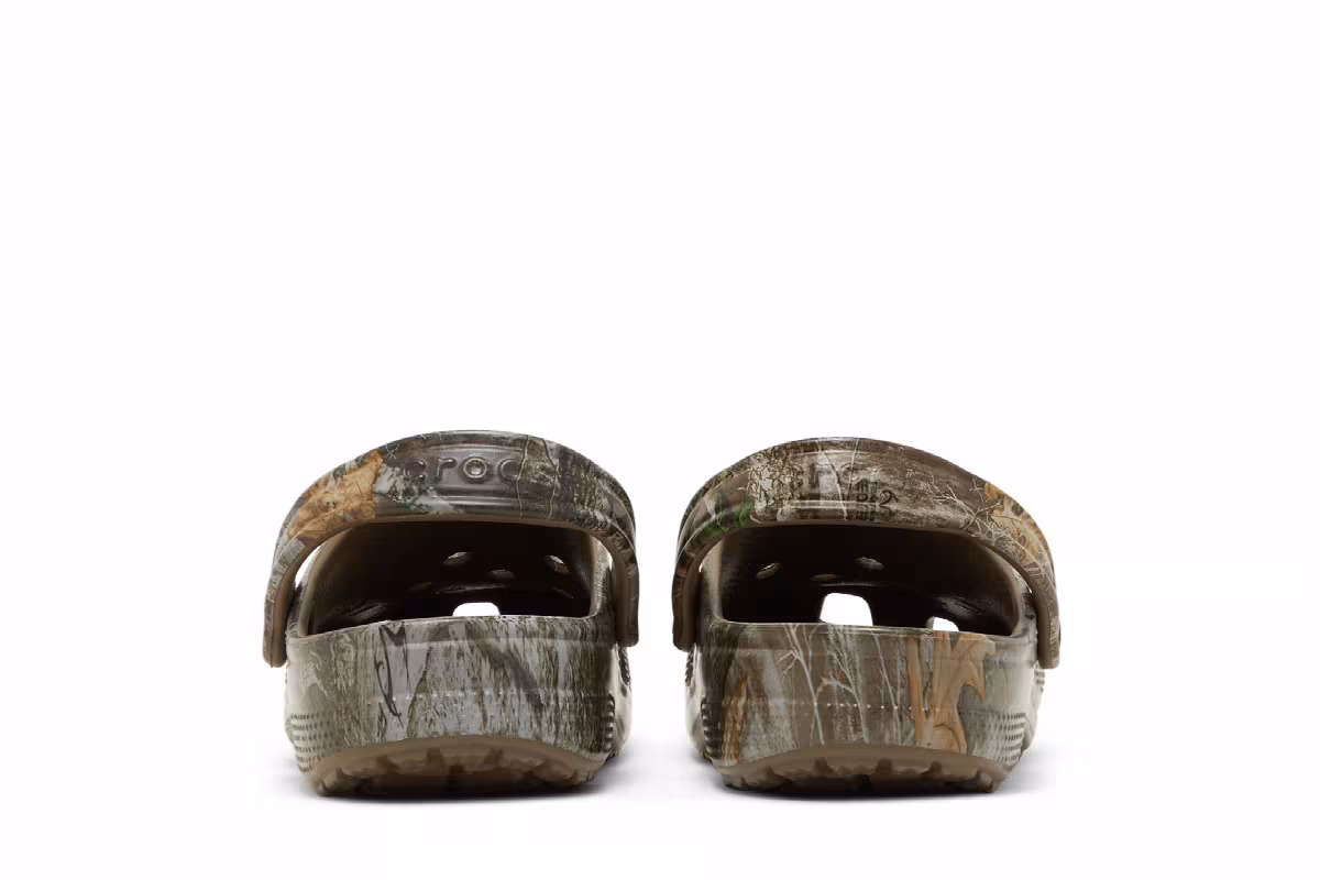 Realtree x Crocs Classic Clog Edge Camo - Walnut, view 7