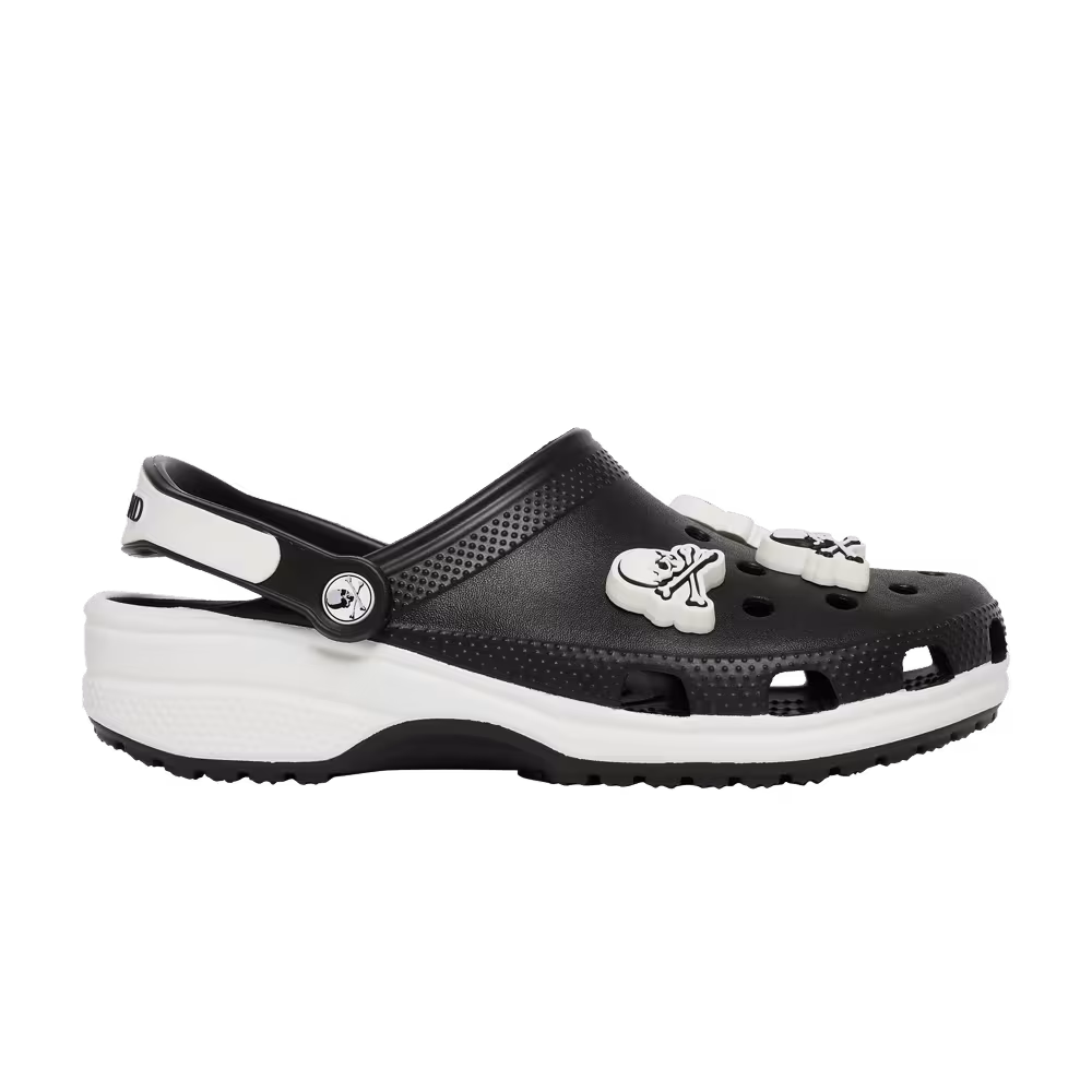 Mastermind Japan x Crocs Classic Clog Black White