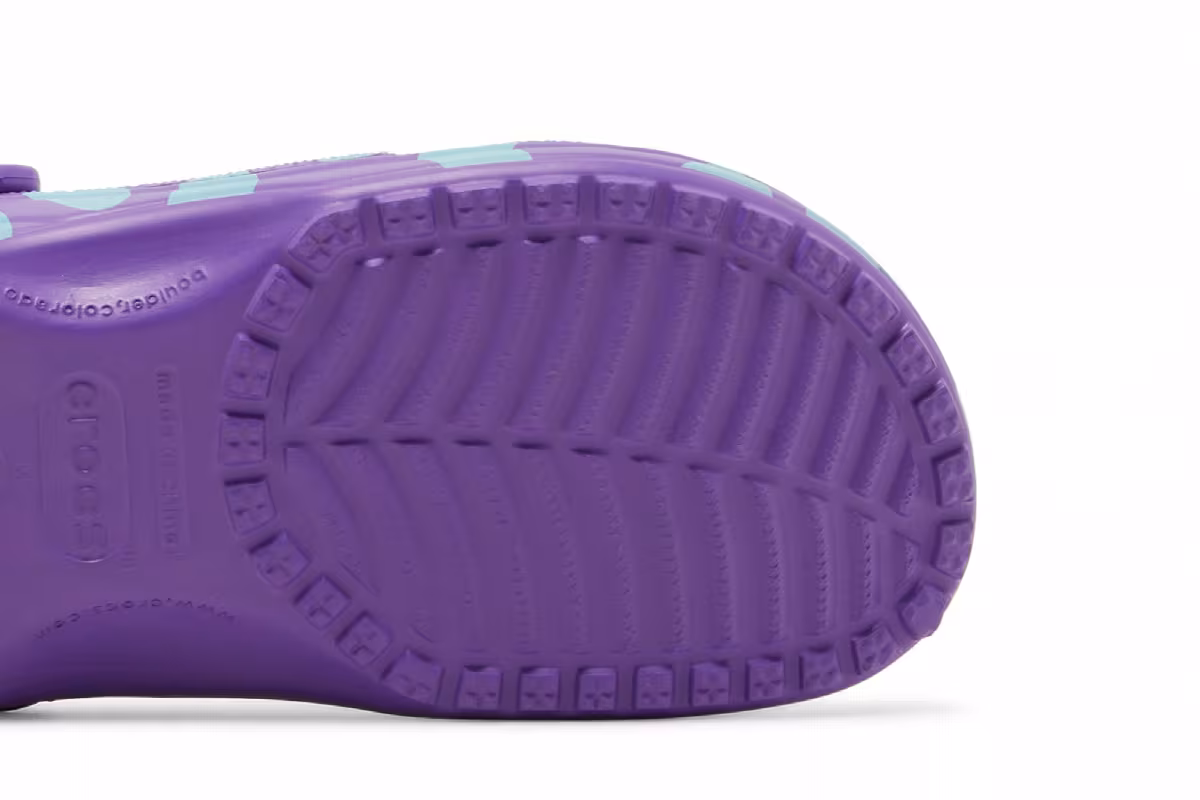 Awake NY x Crocs Classic Clog Home Is Where The Heart Is - Purple, view 6