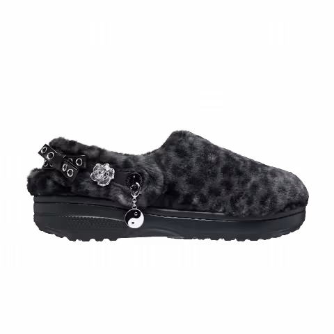 Crocs Unfurgettable Clog 'Black Grey Leopard'