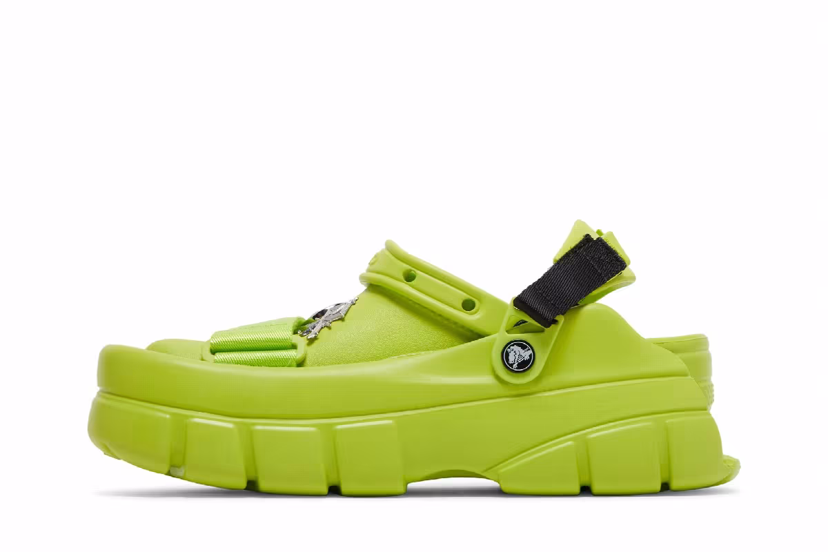 Sankuanz x Crocs Clog Lime Punch, view 4