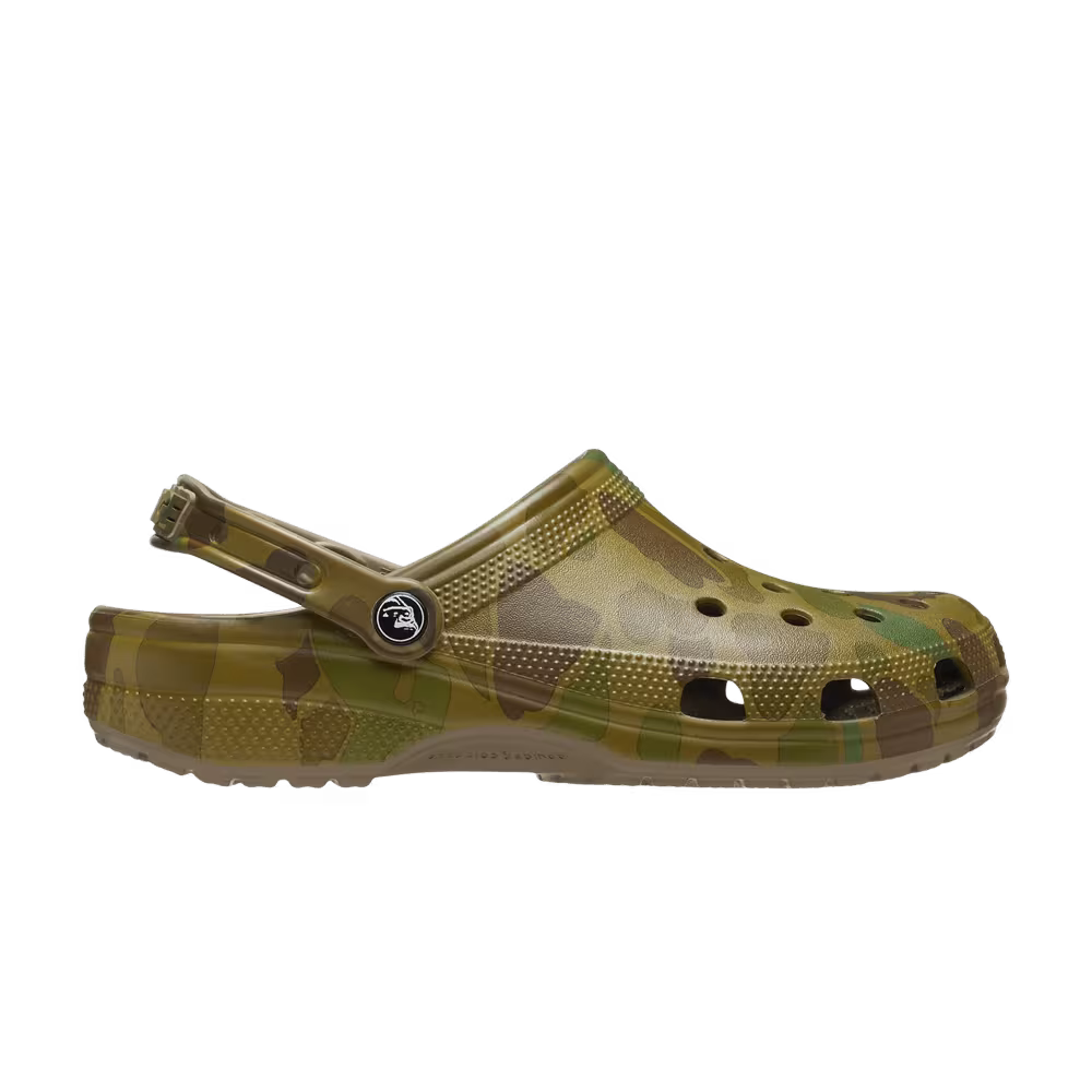XLARGE x Crocs Classic Clog Green Camo