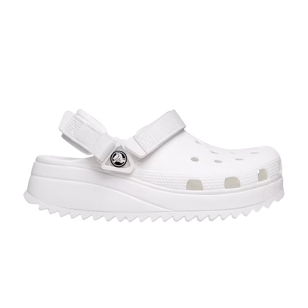 Crocs Classic Hiker Clog Triple White