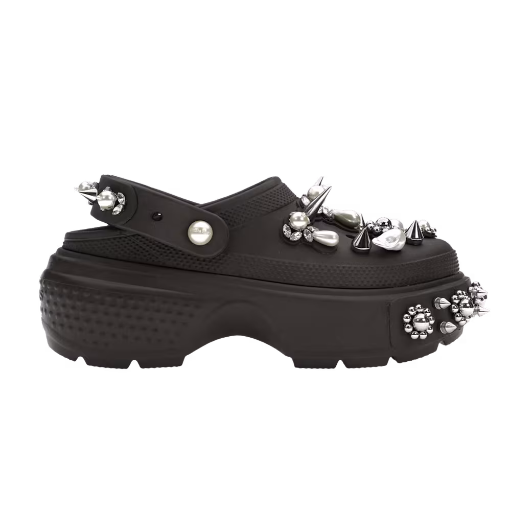 Simone Rocha x Crocs Stomp Clog Espresso