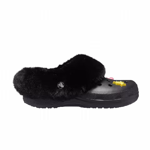 Crocs Classic Mammoth Charm Clog 'Black'
