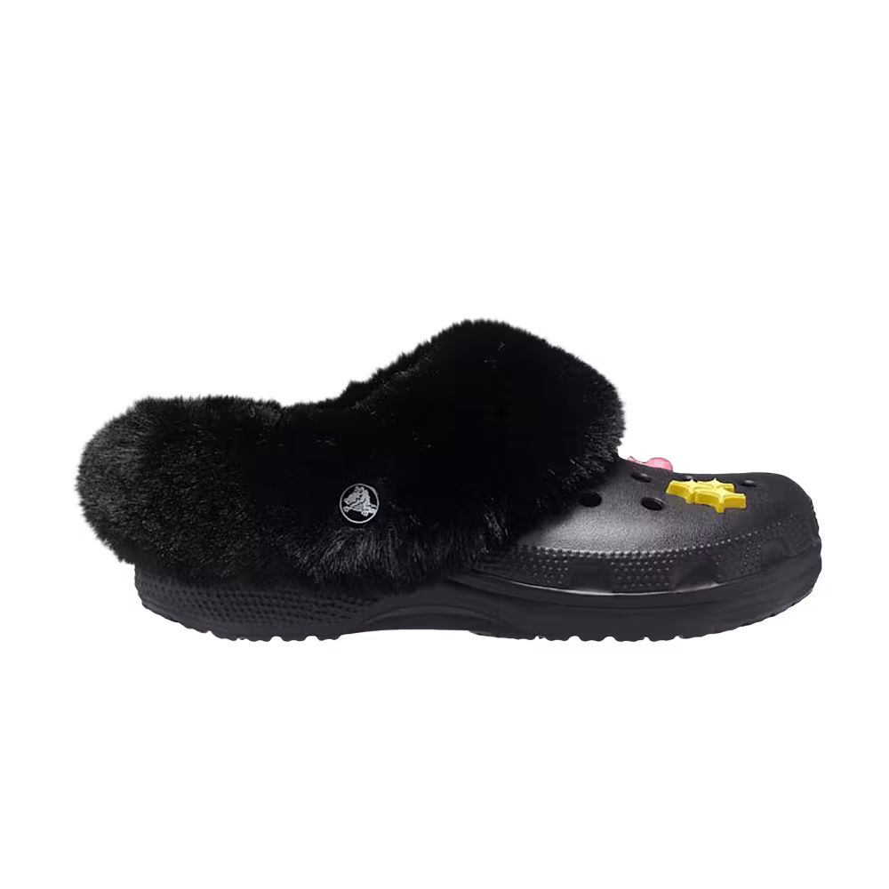 Crocs Classic Mammoth Charm Clog Black