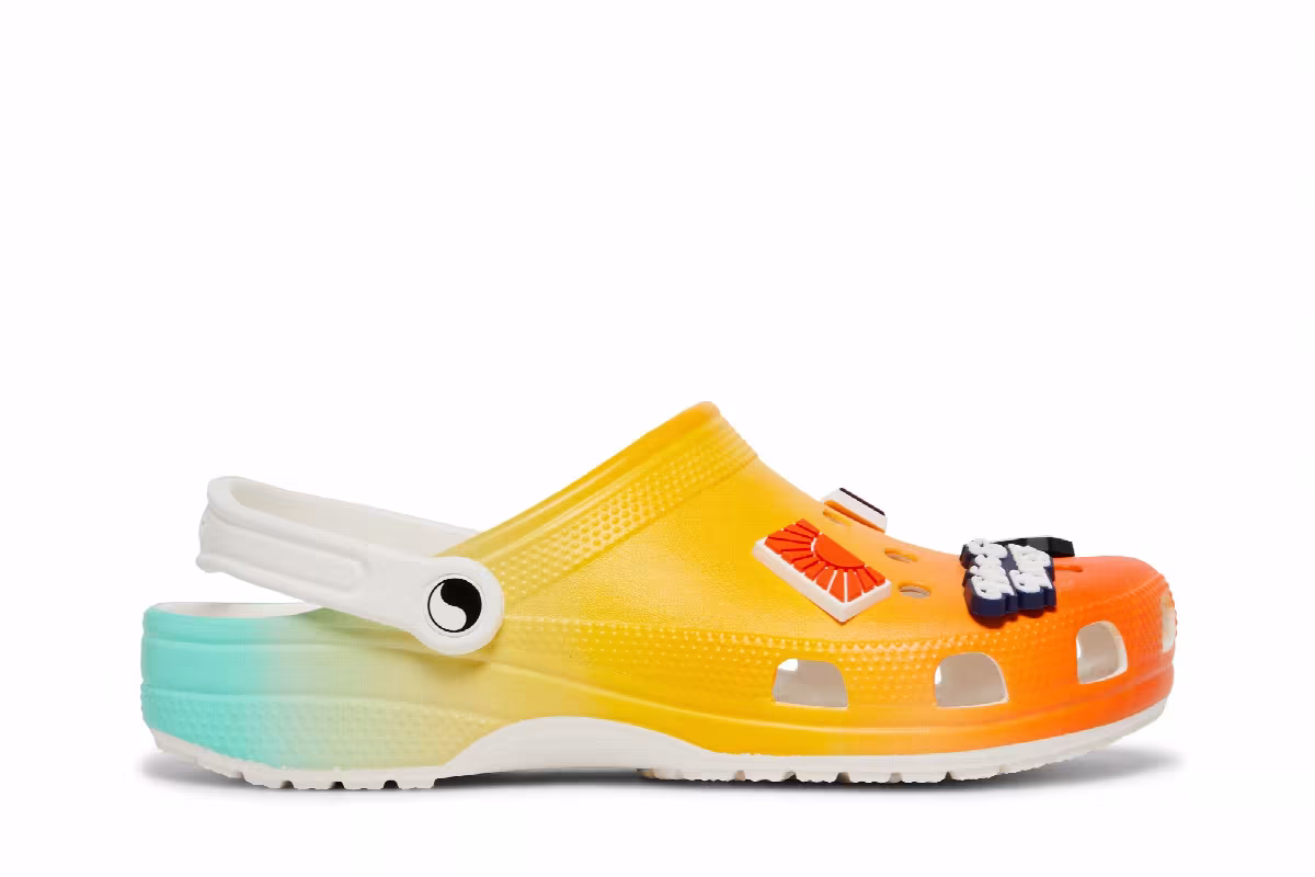 Free & Easy x Crocs Classic Clog Sunset, view 2