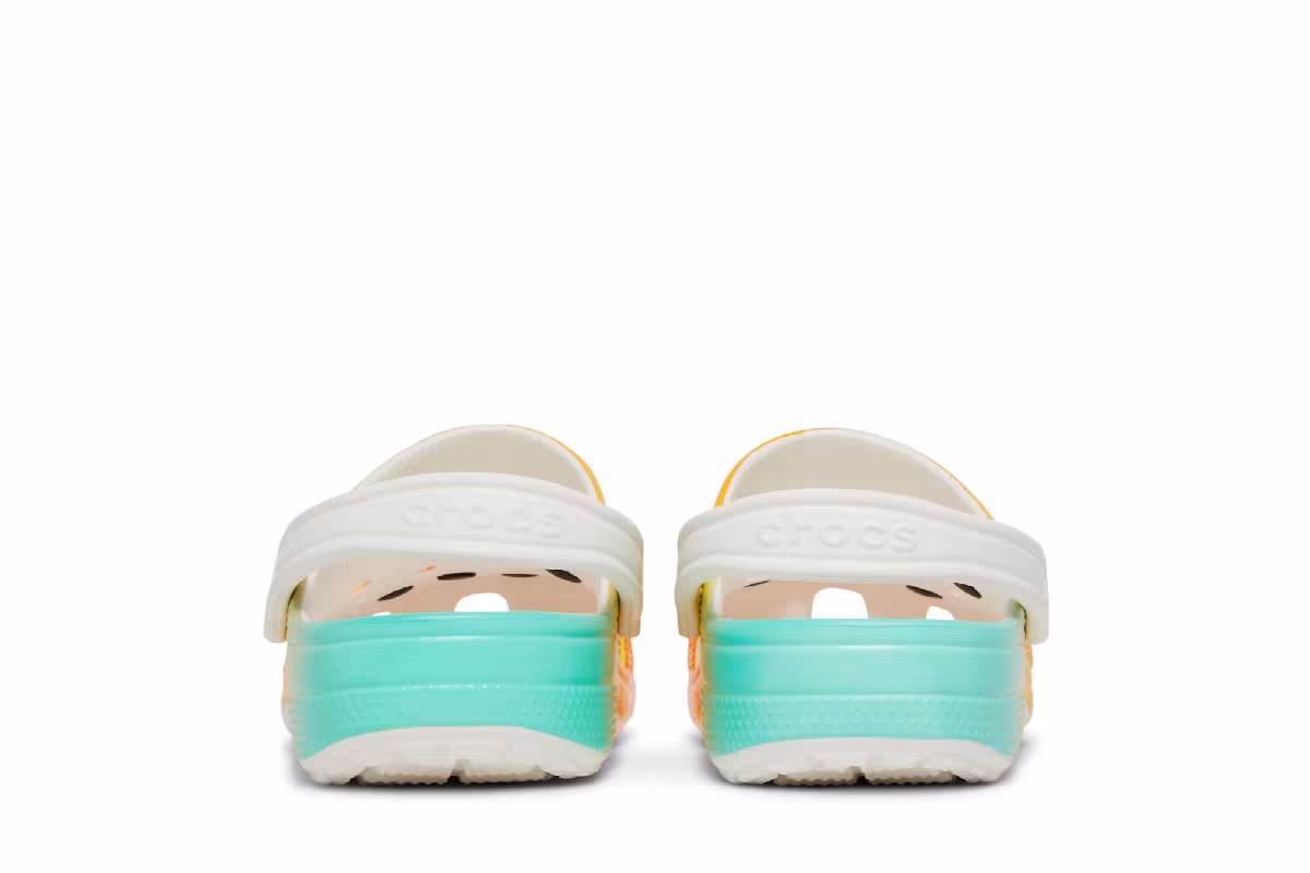 Free & Easy x Crocs Classic Clog Sunset, view 7
