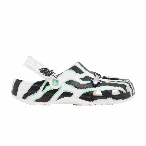 Crocs Ron English x Classic Clog 'Animal Stripes'