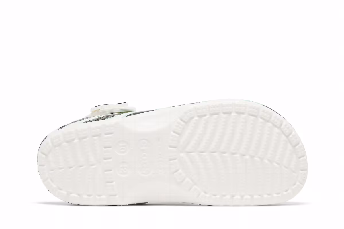 Crocs Ron English x Classic Clog Animal Stripes, view 5