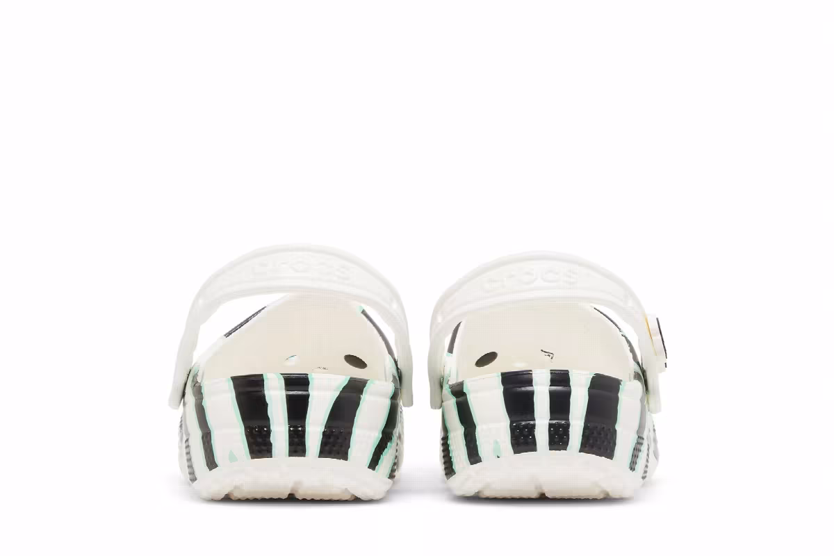 Crocs Ron English x Classic Clog Animal Stripes, view 7