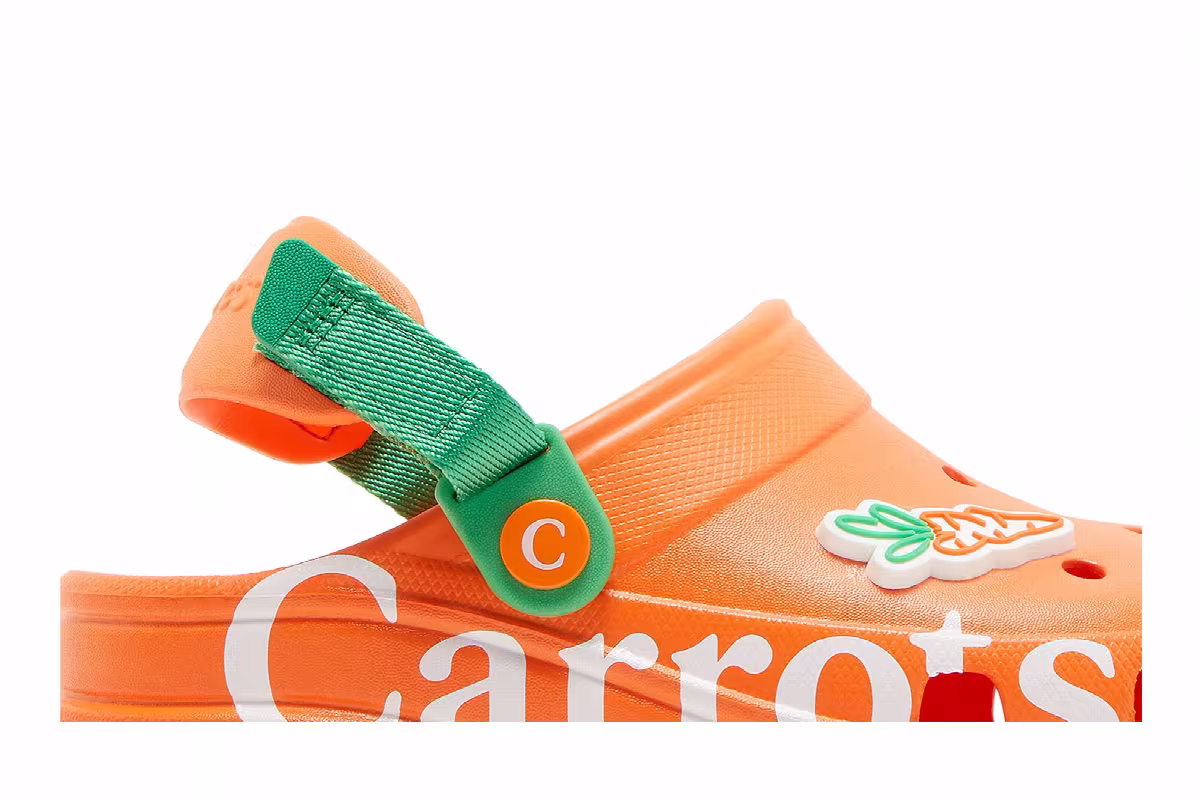 Anwar Carrots x Crocs Clog Kids Orange, view 3