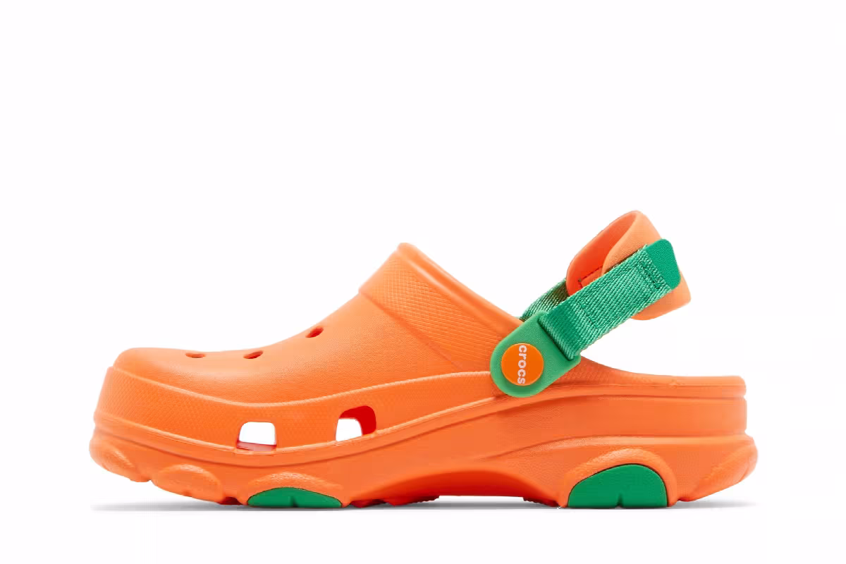 Anwar Carrots x Crocs Clog Kids Orange, view 4