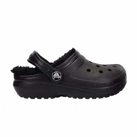 Crocs Classic Lined Clog Kids 'Black'