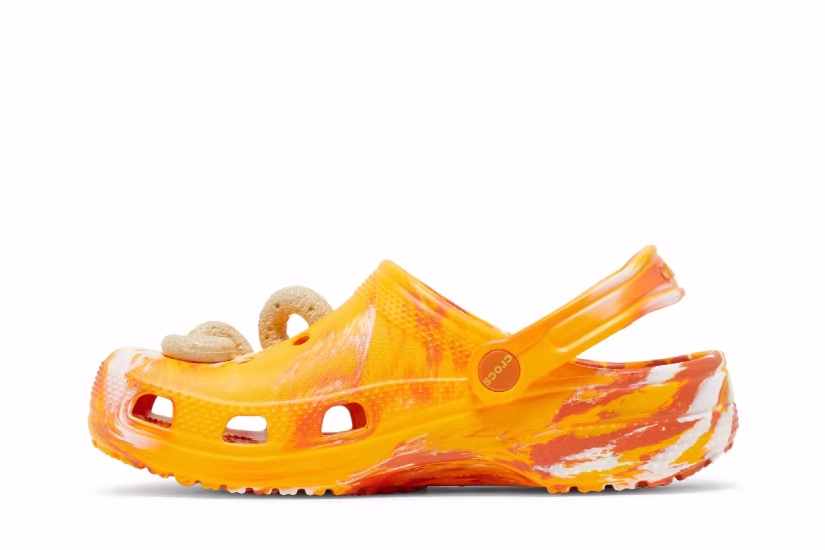 Honey Nut Cheerios x Crocs Classic Clog Kids Rise N’ Style, view 4