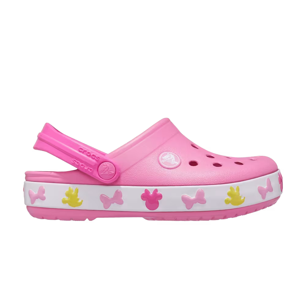 Disney x Crocs Classic Clog Kids Fun Lab Mickey Lights - Pink Lemonade
