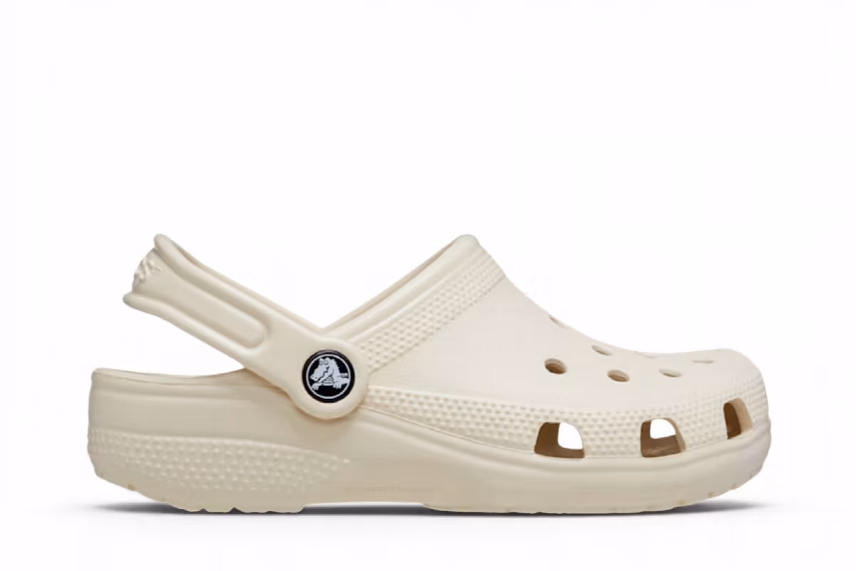 Crocs Classic Clog Kids Bone, view 2