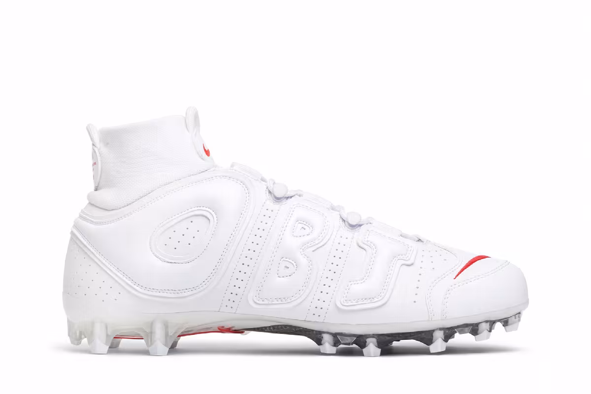 Nike Vapor Untouchable Shark 3 OBJ Uptempo White, view 2