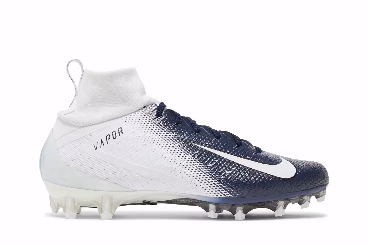 Nike Vapor Untouchable Pro White Midnight Navy, view 2