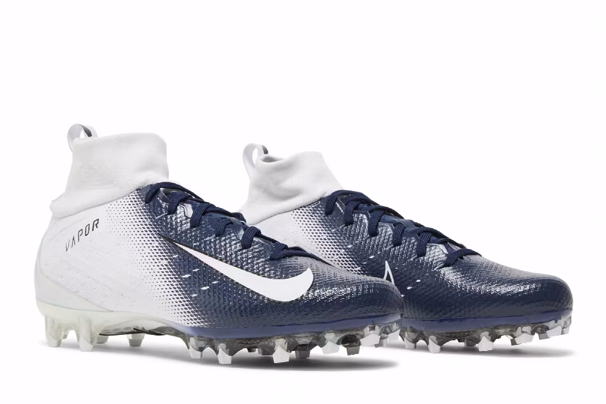 Nike Vapor Untouchable Pro White Midnight Navy, view 9