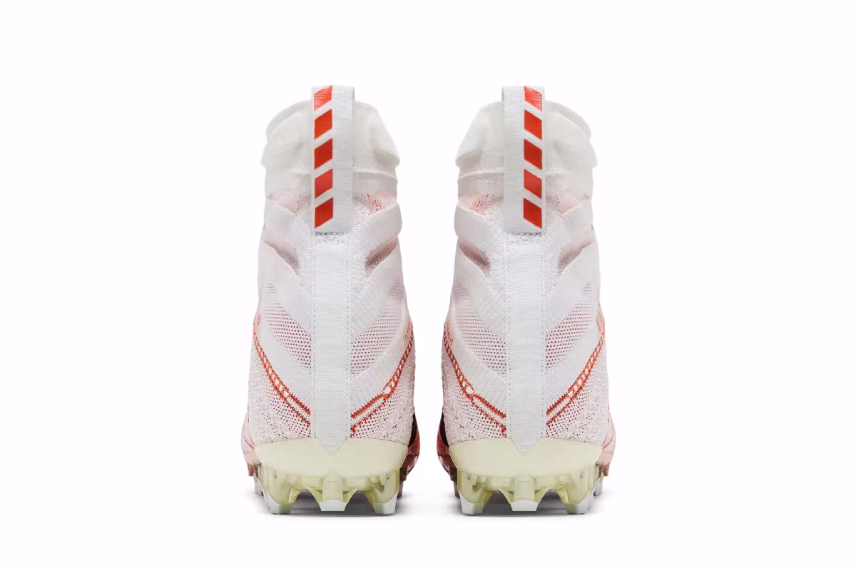 Nike Vapor Untouchable 3 Elite Flyknit White Crimson, view 7