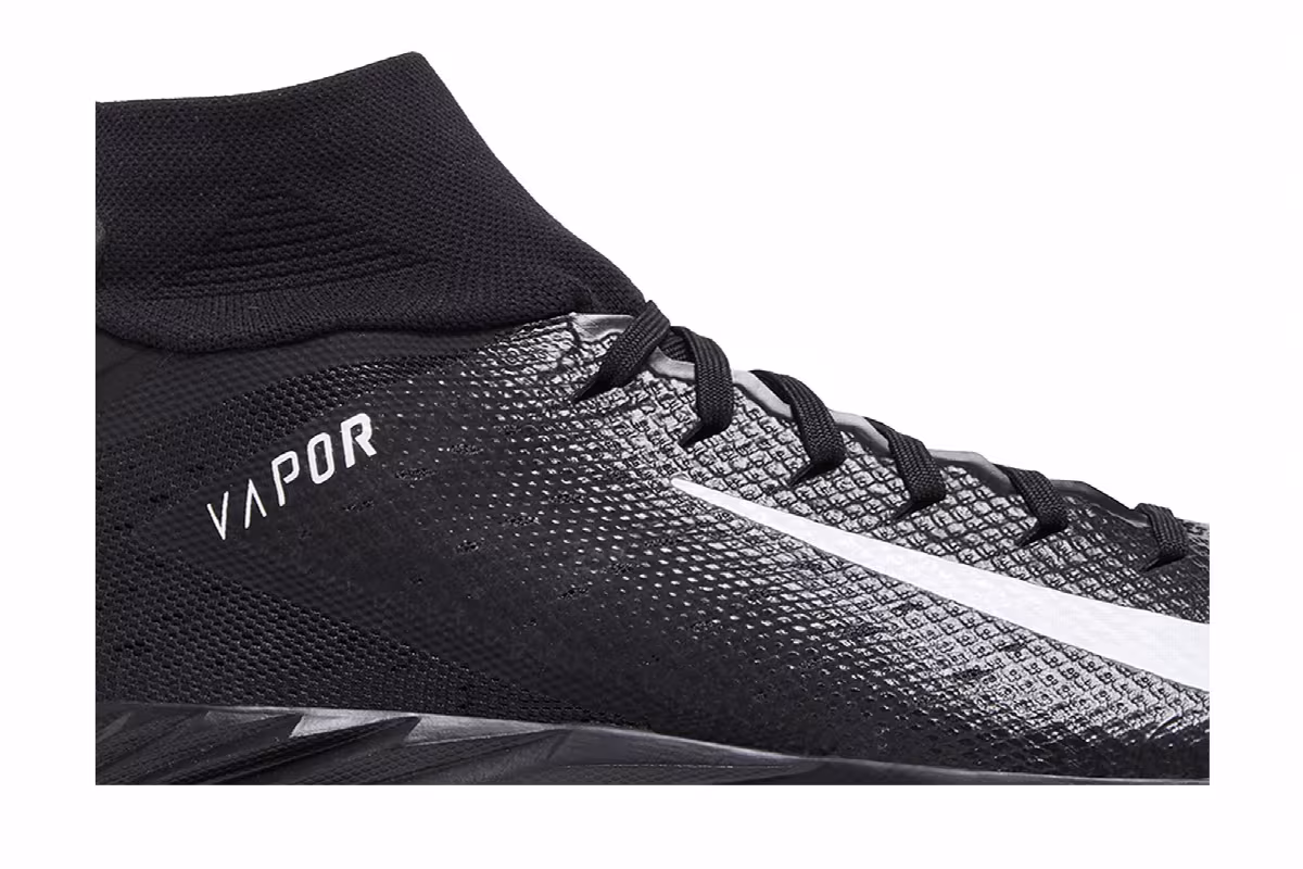 Nike Vapor Untouchable Speed Turf 2 Black White, view 3