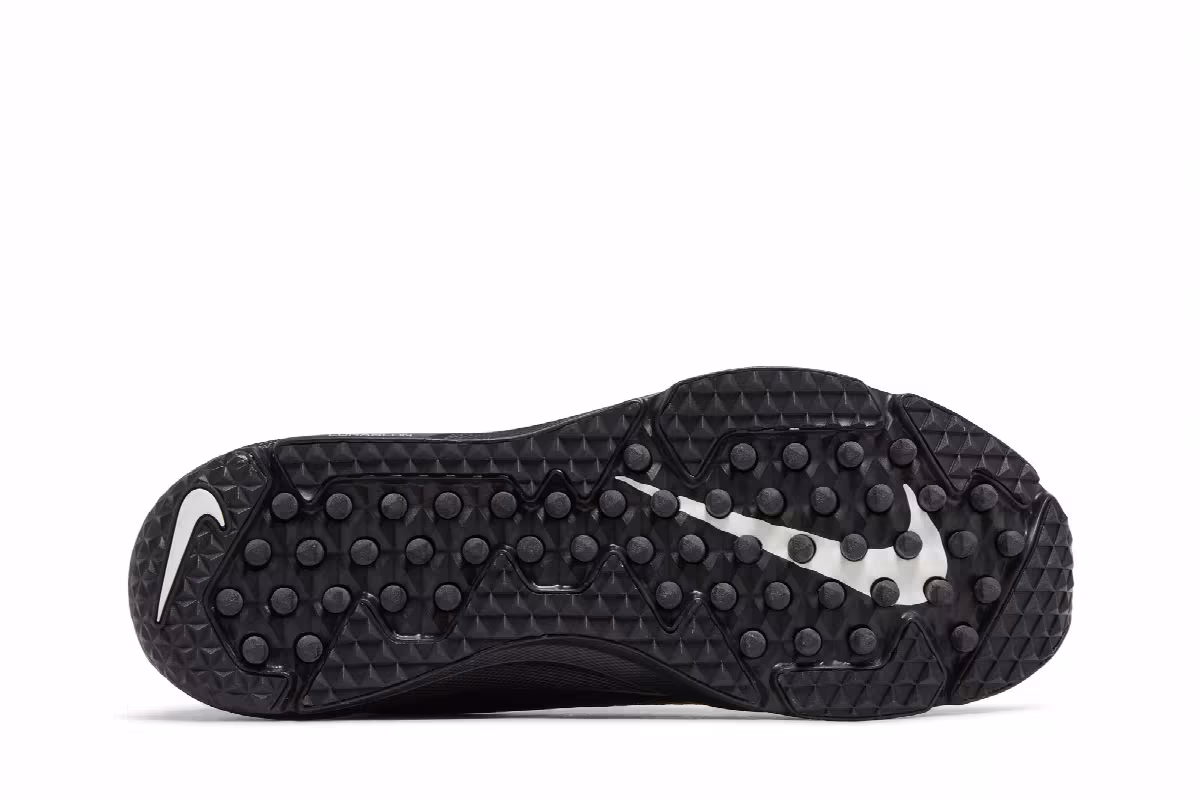 Nike Vapor Untouchable Speed Turf 2 Black White, view 5