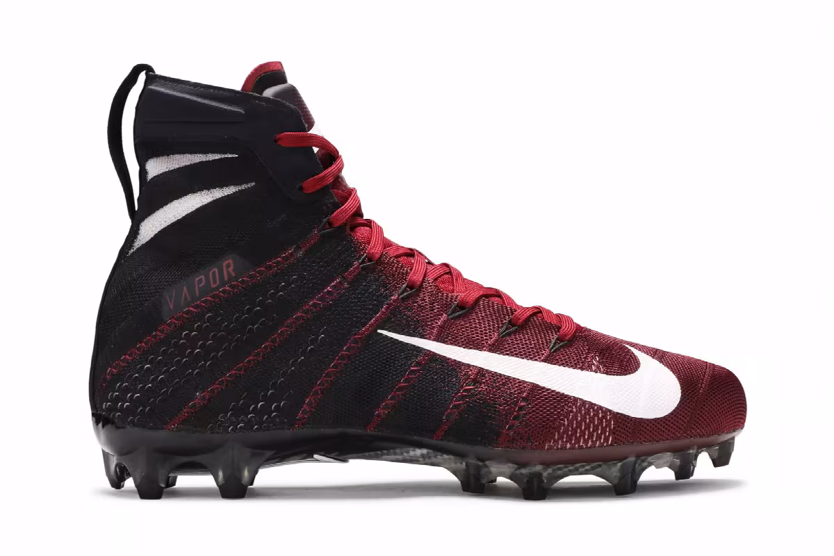 Nike Vapor Untouchable 3 Elite Flyknit Black Team Red, view 2