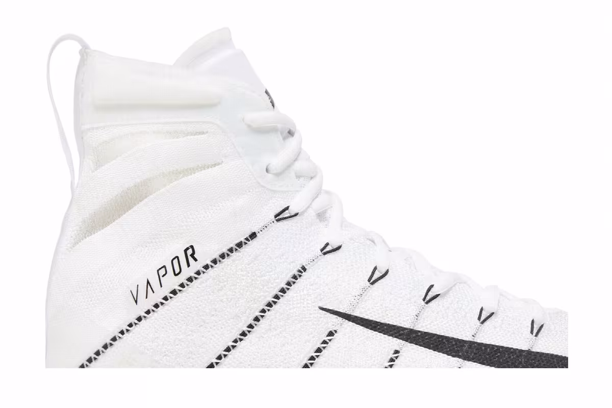 Nike Vapor Untouchable 3 Elite Flyknit White Black, view 3
