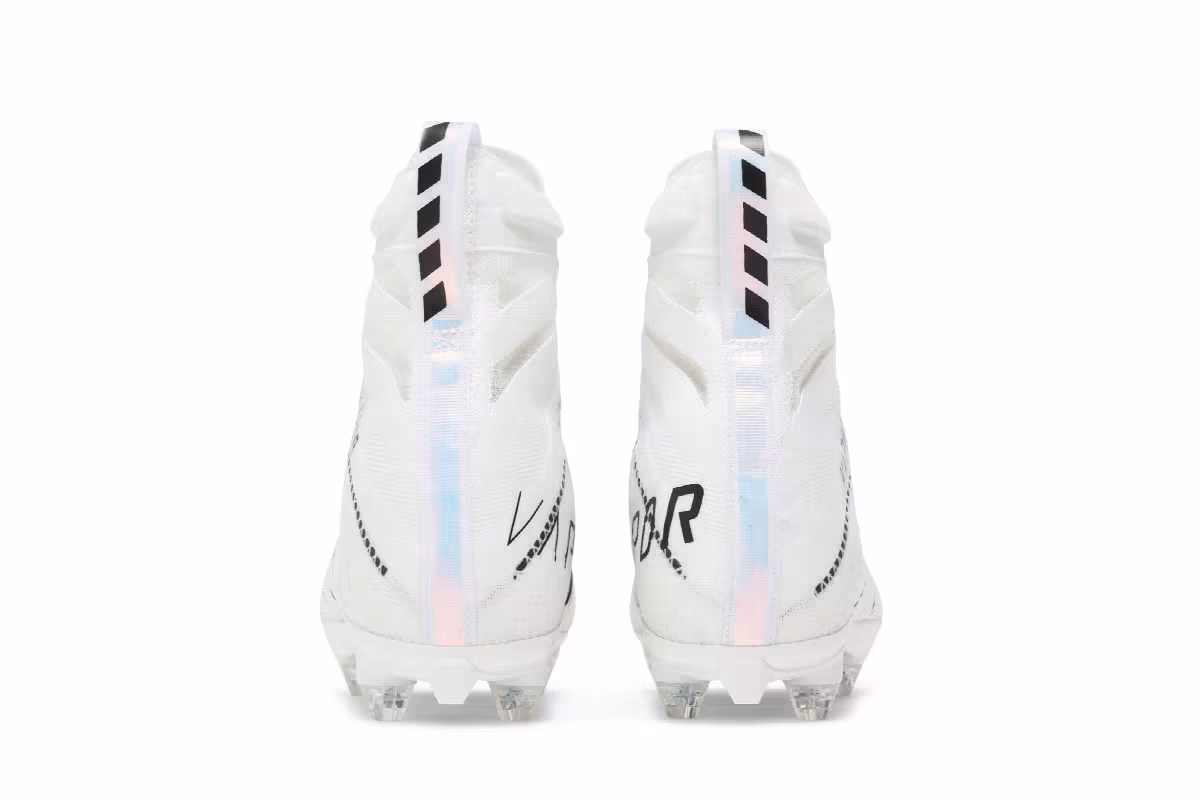 Nike Vapor Untouchable 3 Elite Flyknit White Black, view 7