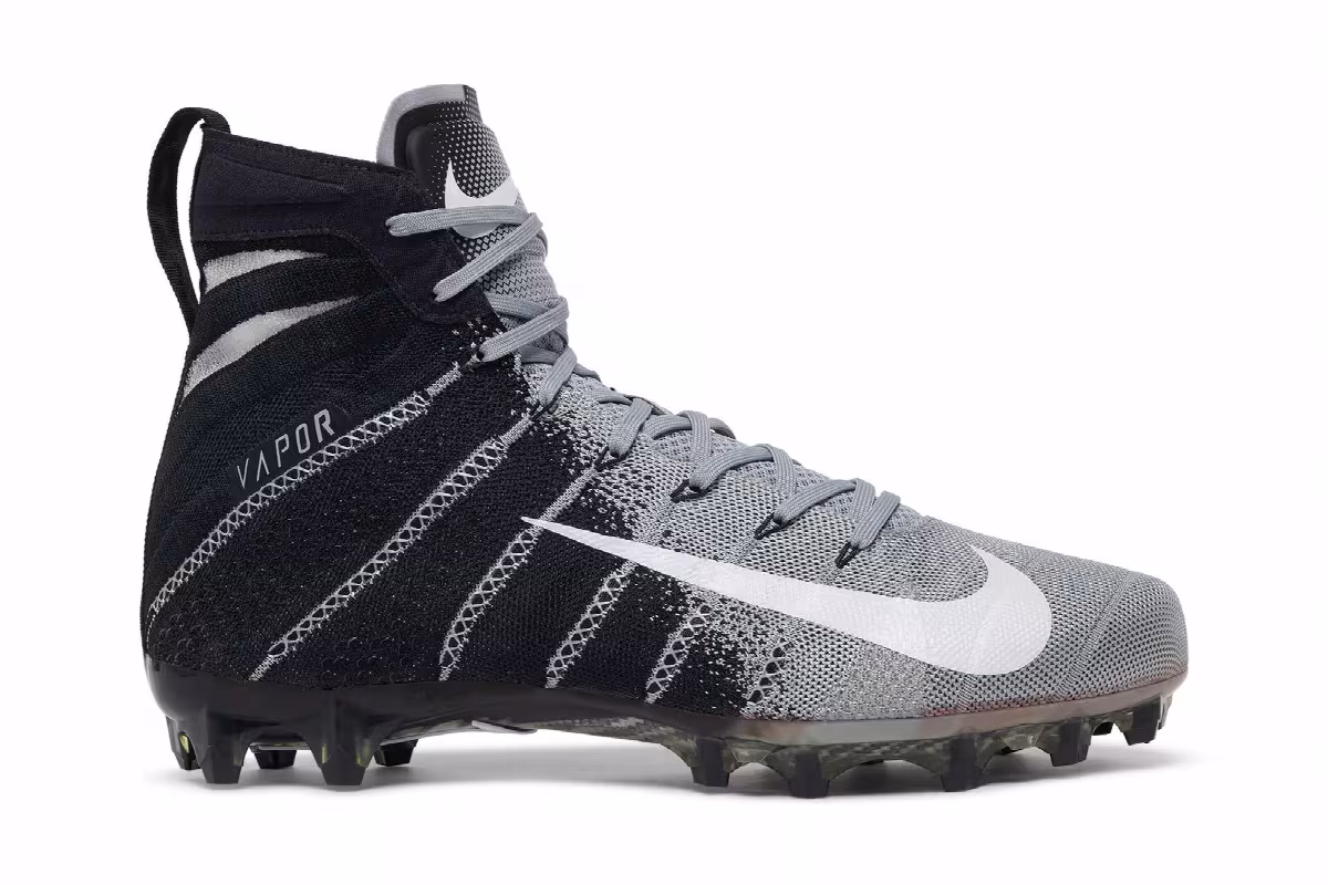 Nike Vapor Untouchable 3 Elite Flyknit Black Matte Silver, view 2