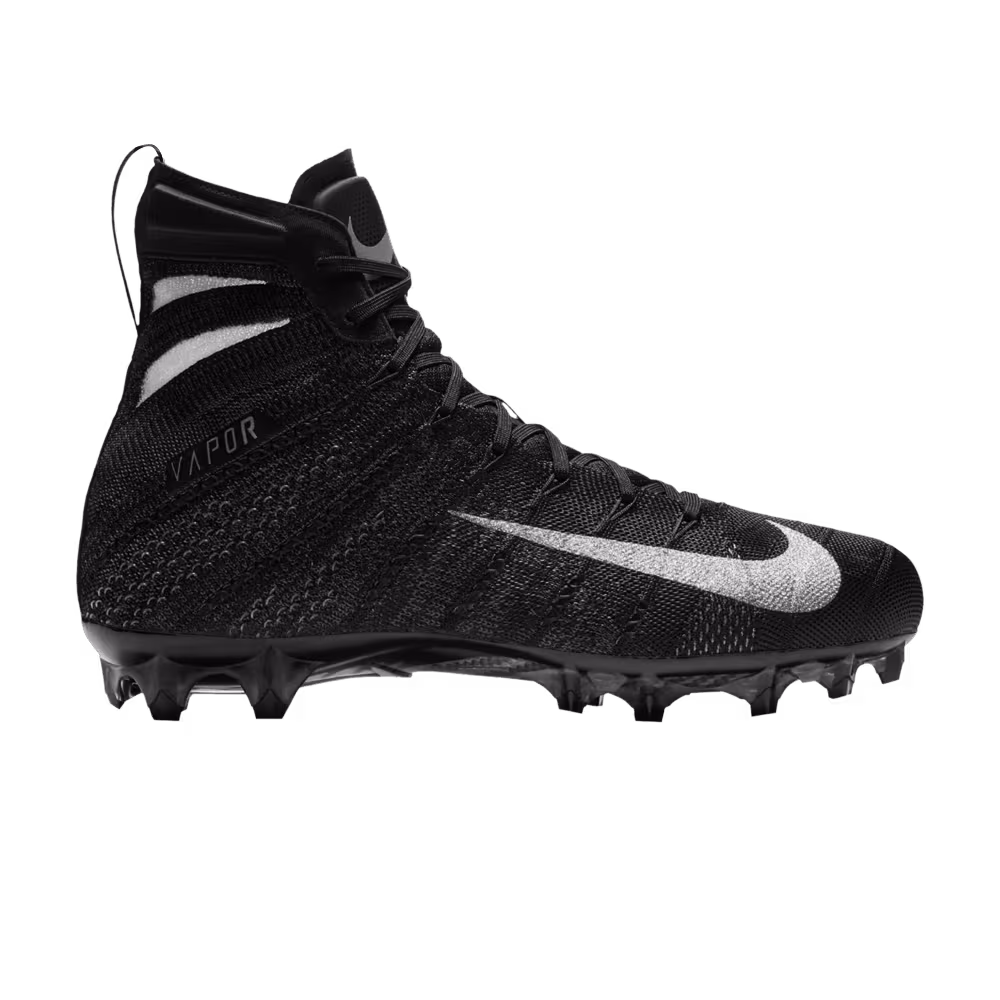 Nike Vapor Untouchable 3 Elite Flyknit Black Metallic Silver