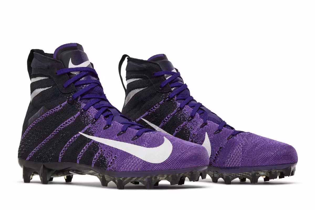 Nike Vapor Untouchable 3 Elite Flyknit New Orchid Black, view 9