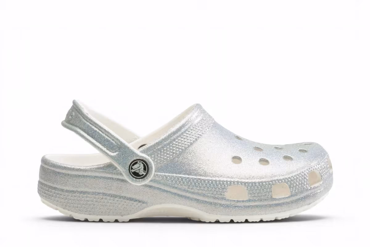 Crocs Women's Classic Clog Glitter, view 2