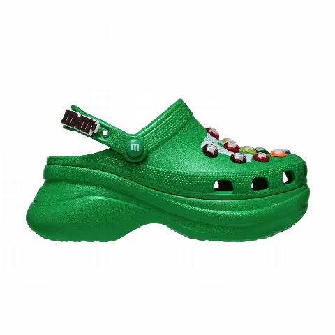 M&M'S x Crocs Wmns Classic Bae Clog 'Green Glitter'