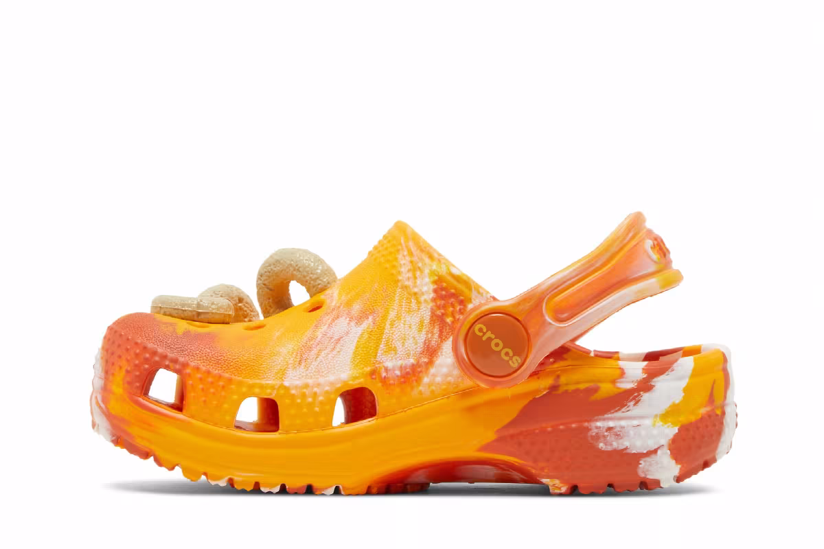 Honey Nut Cheerios x Crocs Classic Clog Toddler Rise N’ Style, view 4