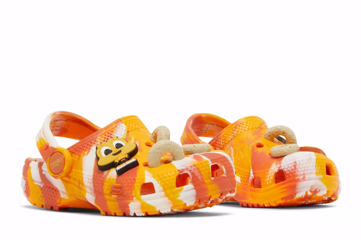 Honey Nut Cheerios x Crocs Classic Clog Toddler Rise N’ Style, view 9