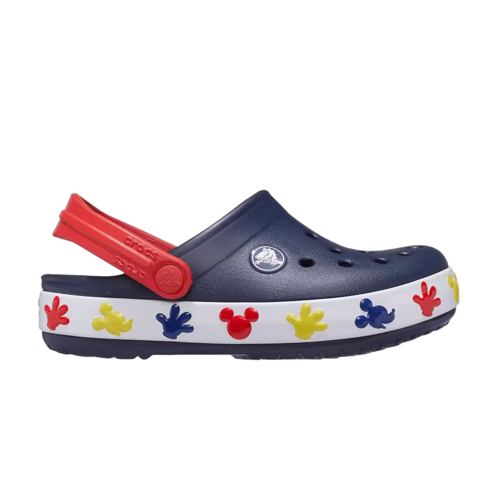 Disney x Crocs Classic Clog Toddler Fun Lab Mickey Lights - Navy