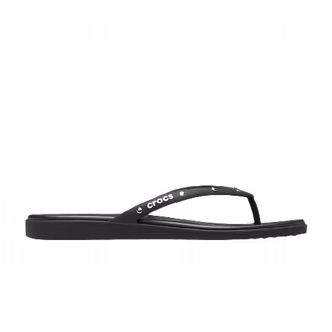 Crocs Wmns Miami Studded Flip 'Black'