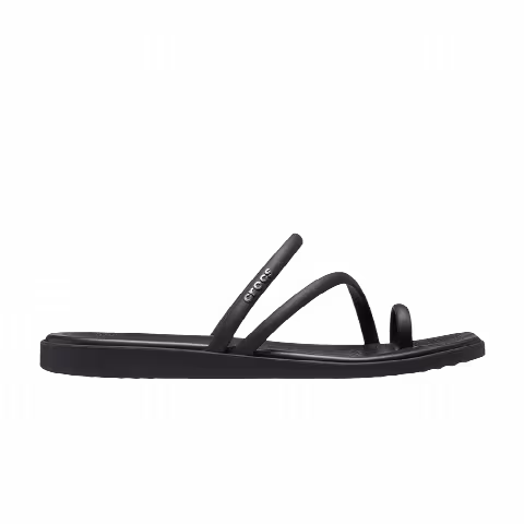 Crocs Wmns Miami Toe Loop Sandal 'Black'